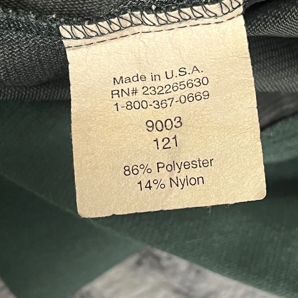 Zero Restriction‎ Golf Vest XL Green Quarter Placket Made in USA Cherry Creek